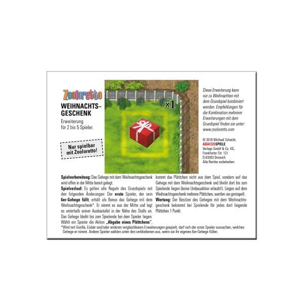 Zooloretto - Weihnachtsgeschenk