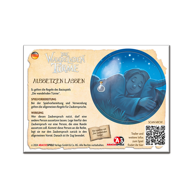 Die wandelnden Türme – Aussetzen lassen